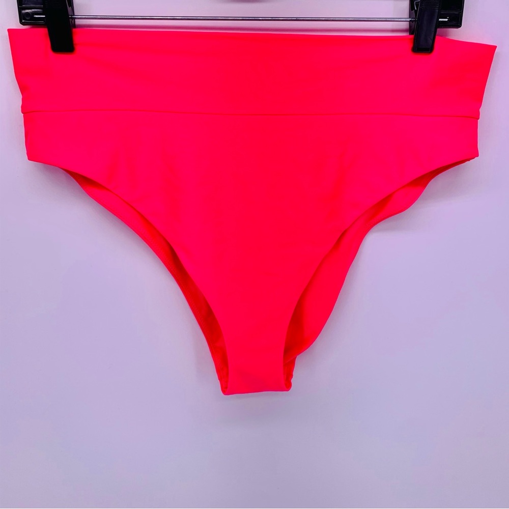 Aerie High-Cut Cheeky Swim Bottoms Womens Size L